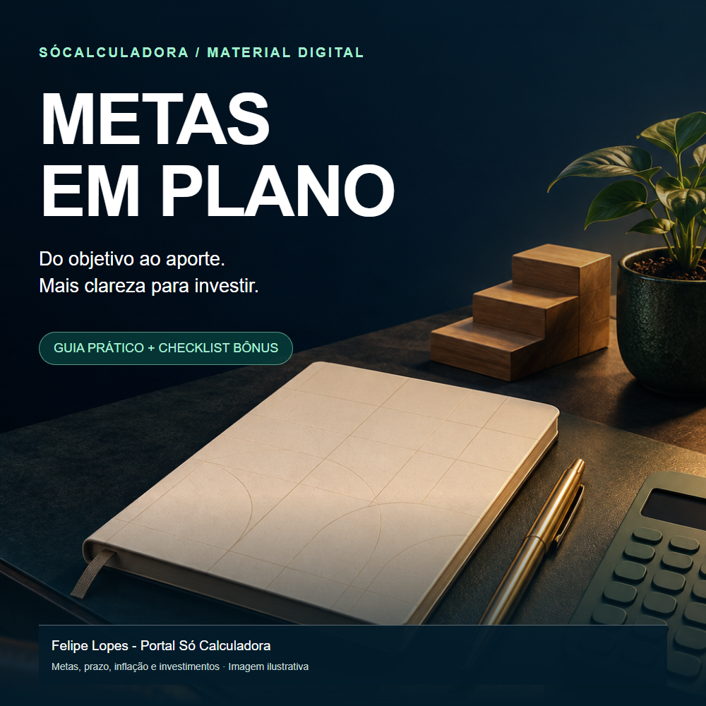 Capa ilustrativa de Metas em Plano