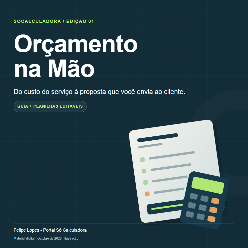 Capa do guia Orçamento na Mão
