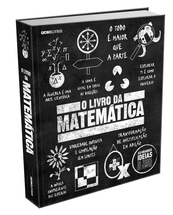 Capa do livro O Livro da Matemática