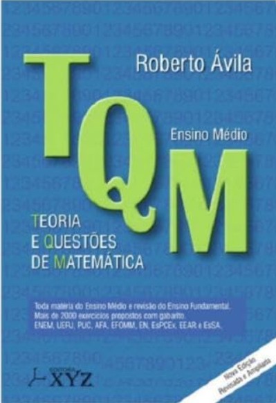 Capa do livro TQM: Teoria e Questões de Matemática